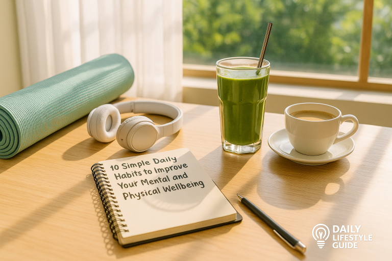 🧠 10 Simple Daily Habits to Improve Your Mental and Physical Wellbeing with these daily habits