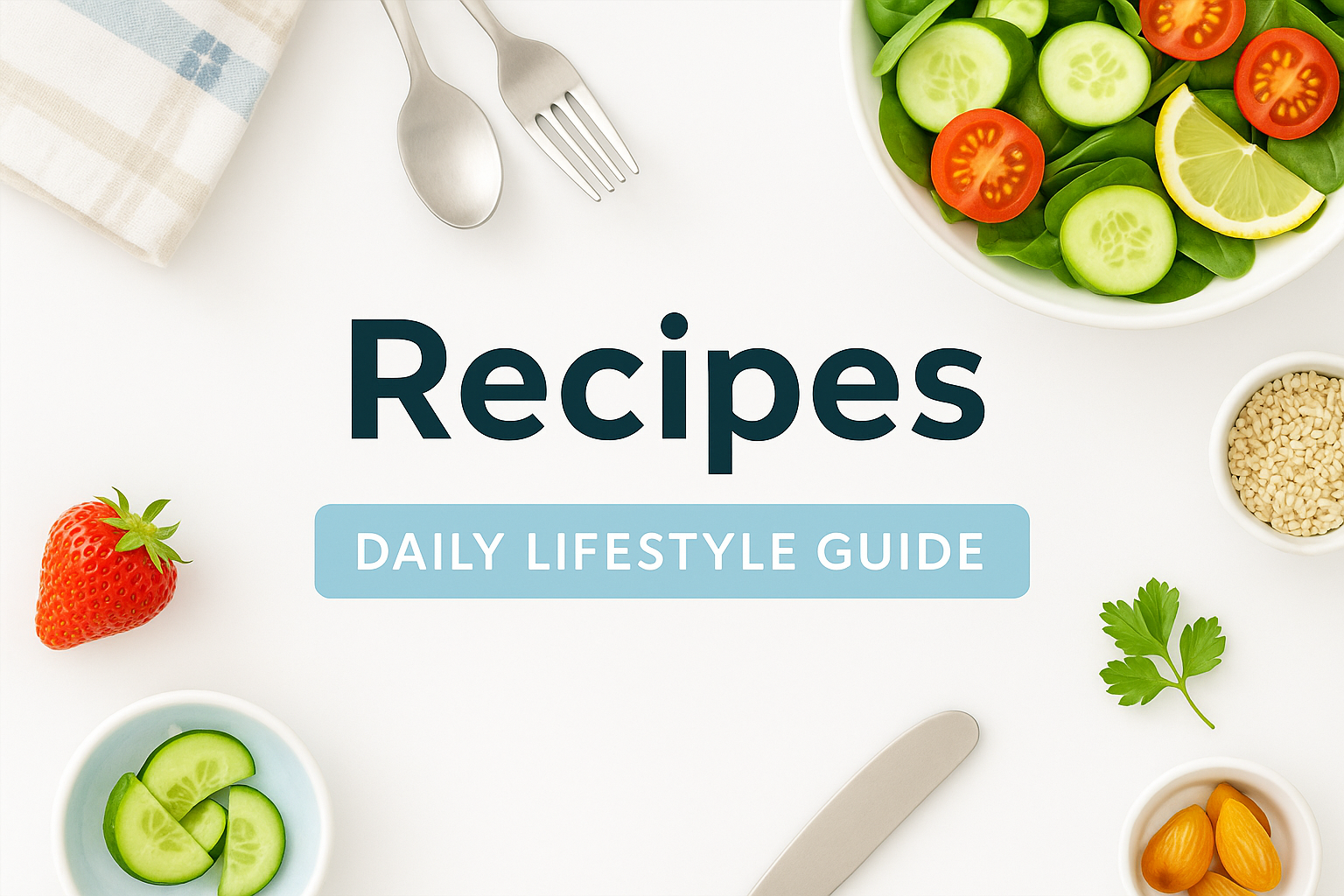 Recipes category image - Daily Lifestyle Guide