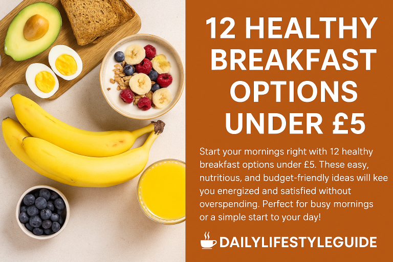 🥣 12 Healthy Breakfast Options Under £5
